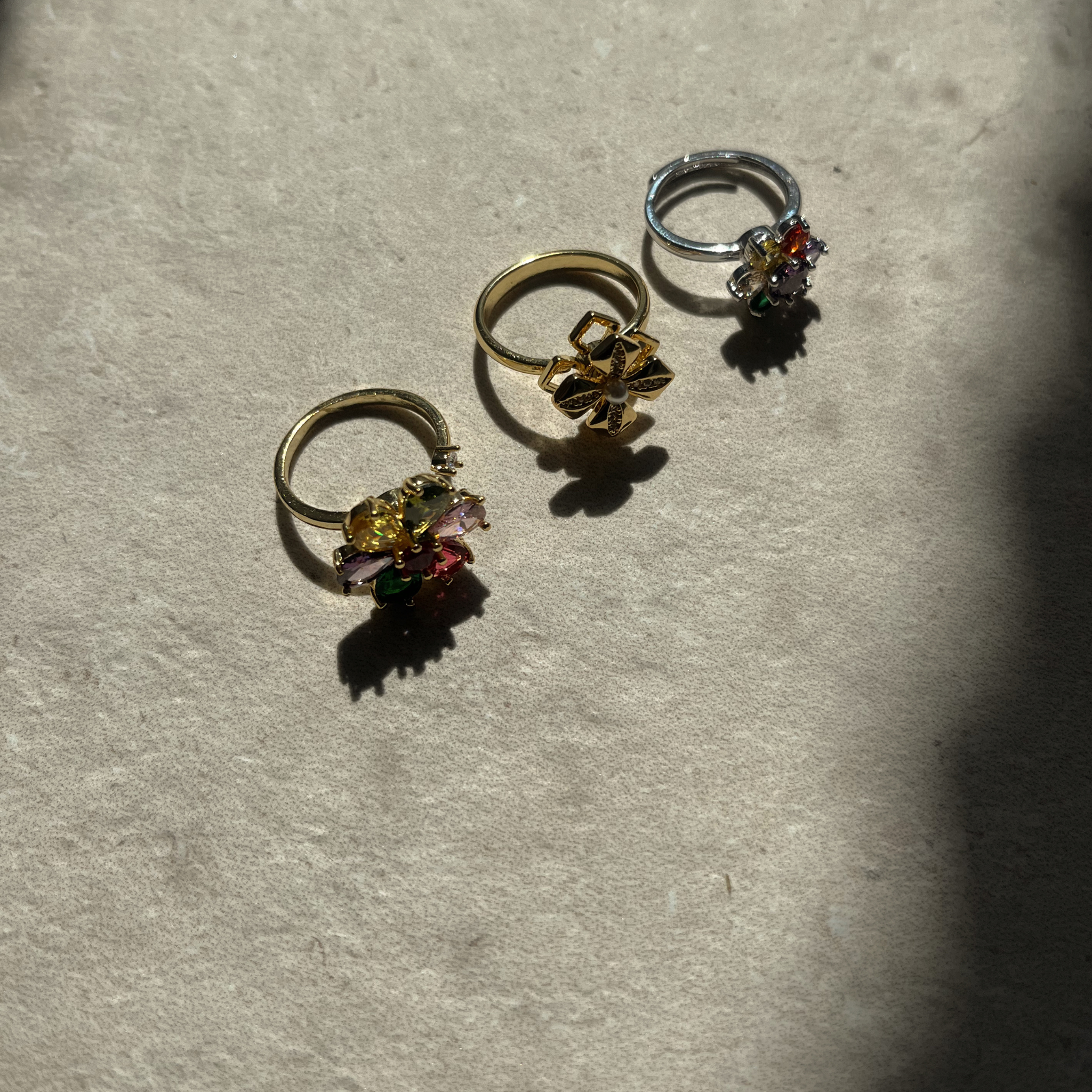 Fidget ring guld
