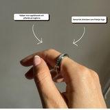 Elba fidget-ring