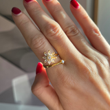 Maja snurrande ring - guld