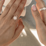 Maja snurrande Ring - rosa